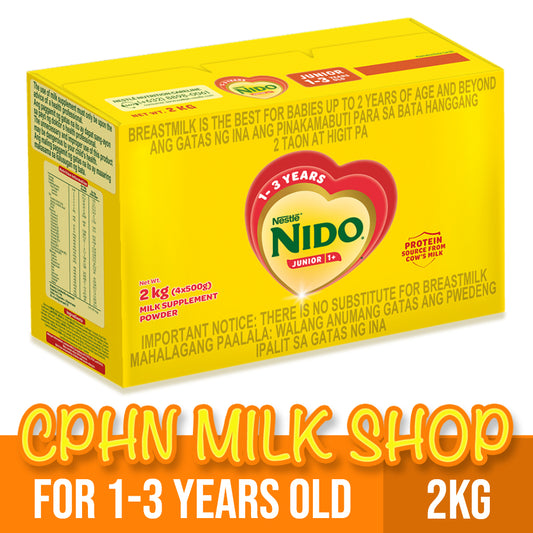 NIDO Junior 2kg for 1-3 Years Old Milk Supplement