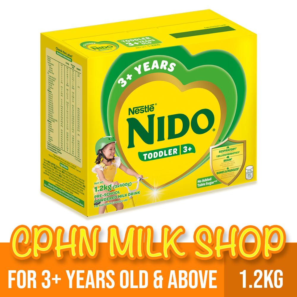 NIDO 3+ 1.2kg For Pre-Schoolers Above 3 Years Old Powdered Milk Drink