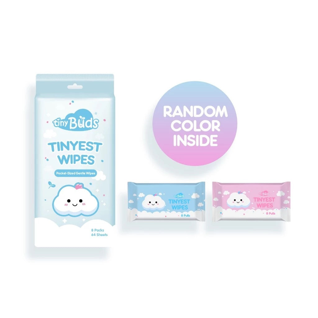 Tiny Buds Tinyest Wipes - RANDOM COLOR