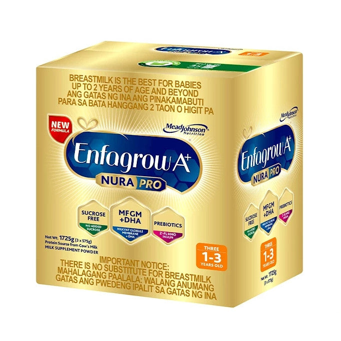 Enfagrow A+ Three NuraPro 1.725kg for 1-3 Years Old Milk Supplement