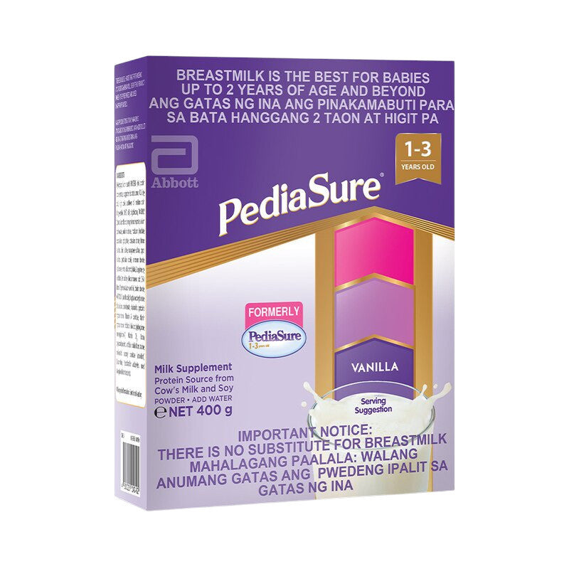 Pediasure Vanilla 370g for 1-3 Years Old Milk Supplement