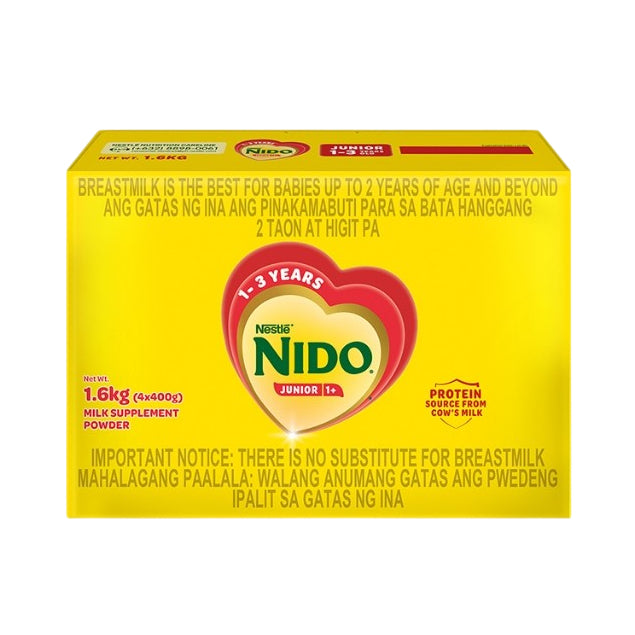 NIDO Junior 1.6kg for 1-3 Years Old Milk Supplement