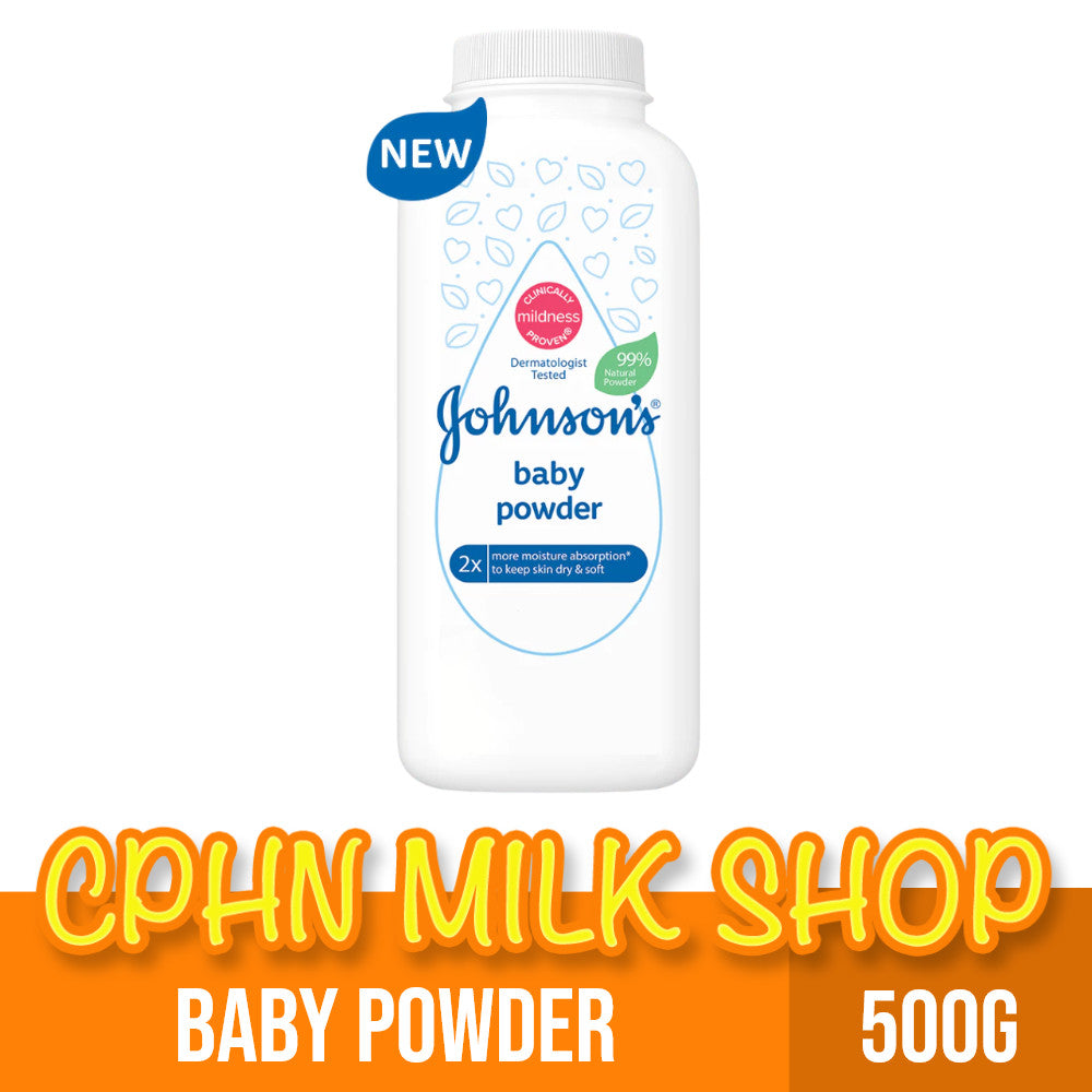 Johnson's Baby Powder 500g (NEW FORMULA)