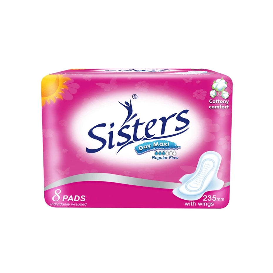 Sisters Sanitary Napkin Silk Floss (Day-use) 8 Pads