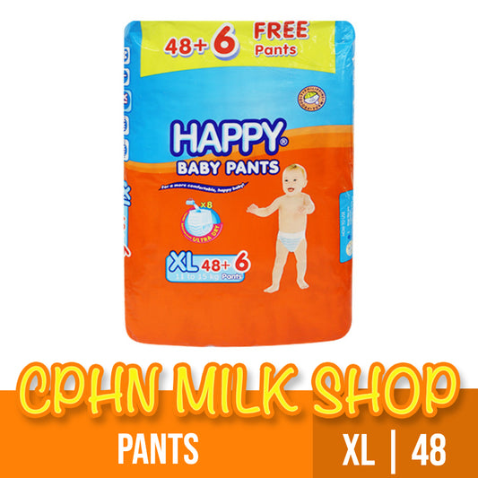 Happy Pants Baby Diapers XL 48