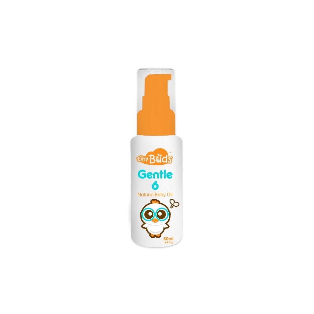Tiny Buds Gentle 6 Natural Baby Oil 50ML