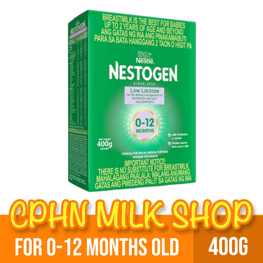 Nestogen Low Lactose 400g for 0-12 Months Old Infant Formula