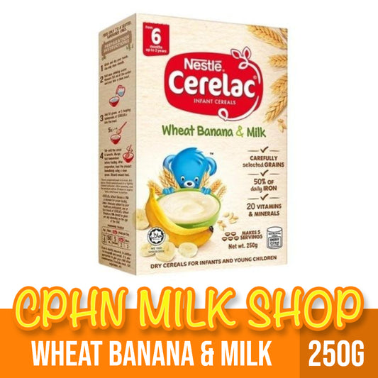 Cerelac Wheat Banana & Milk 250g