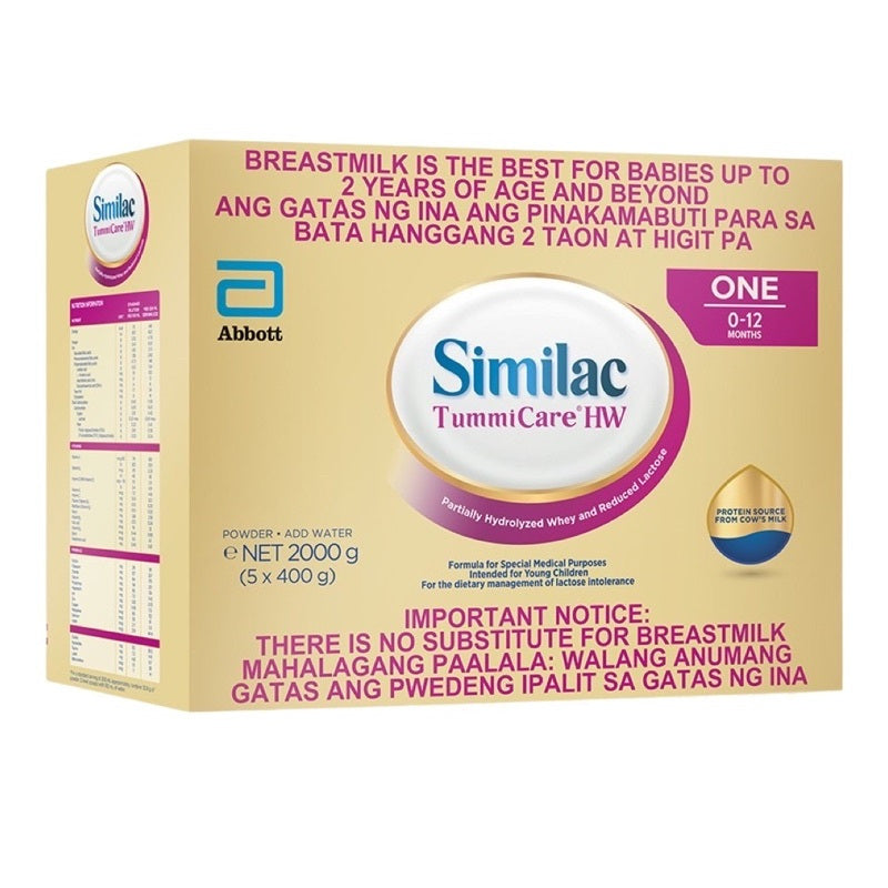 Similac Tummicare HW One 2kg | 1.6kg for 0-12 Months Old Infant Formula