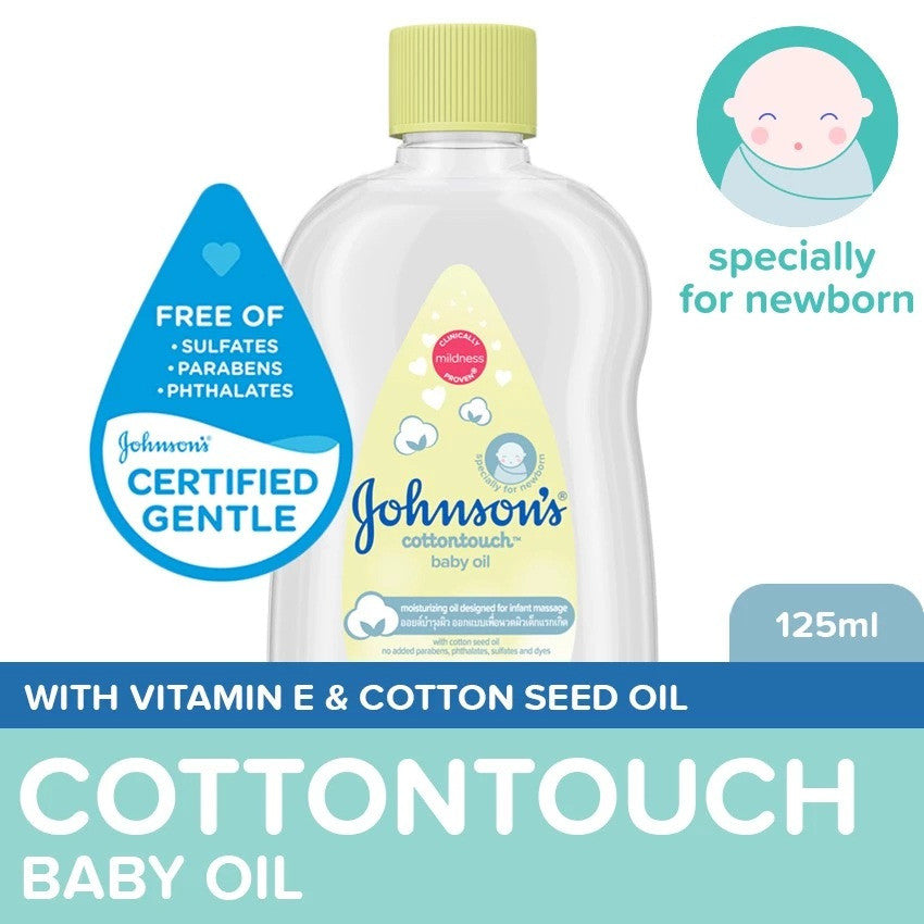 Johnson's CottonTouch Baby Oil 125ml