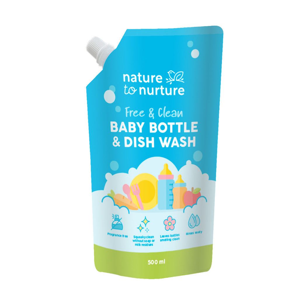 Nature to Nurture Baby Bottle and Dish Wash 500ml