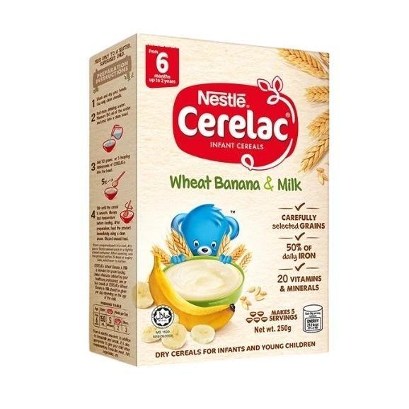 Cerelac Wheat Banana & Milk 250g