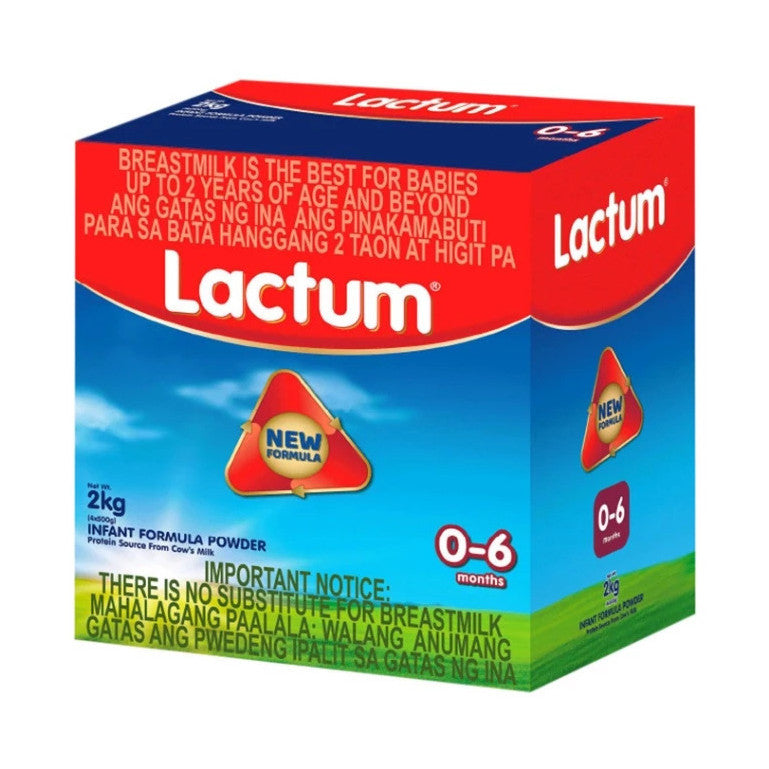 Lactum for 0-6 Months Old 2kg Infant Formula
