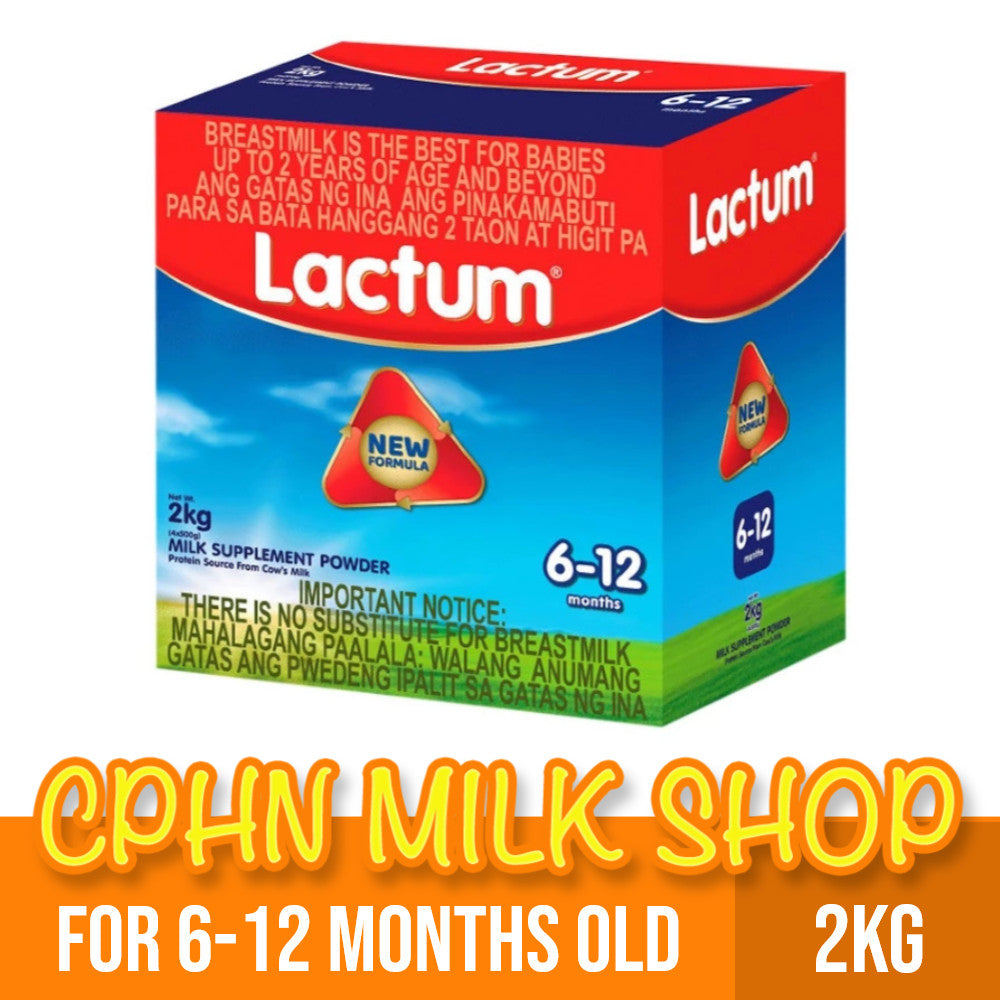 Lactum for 6-12 Months Old 2kg Infant Formula