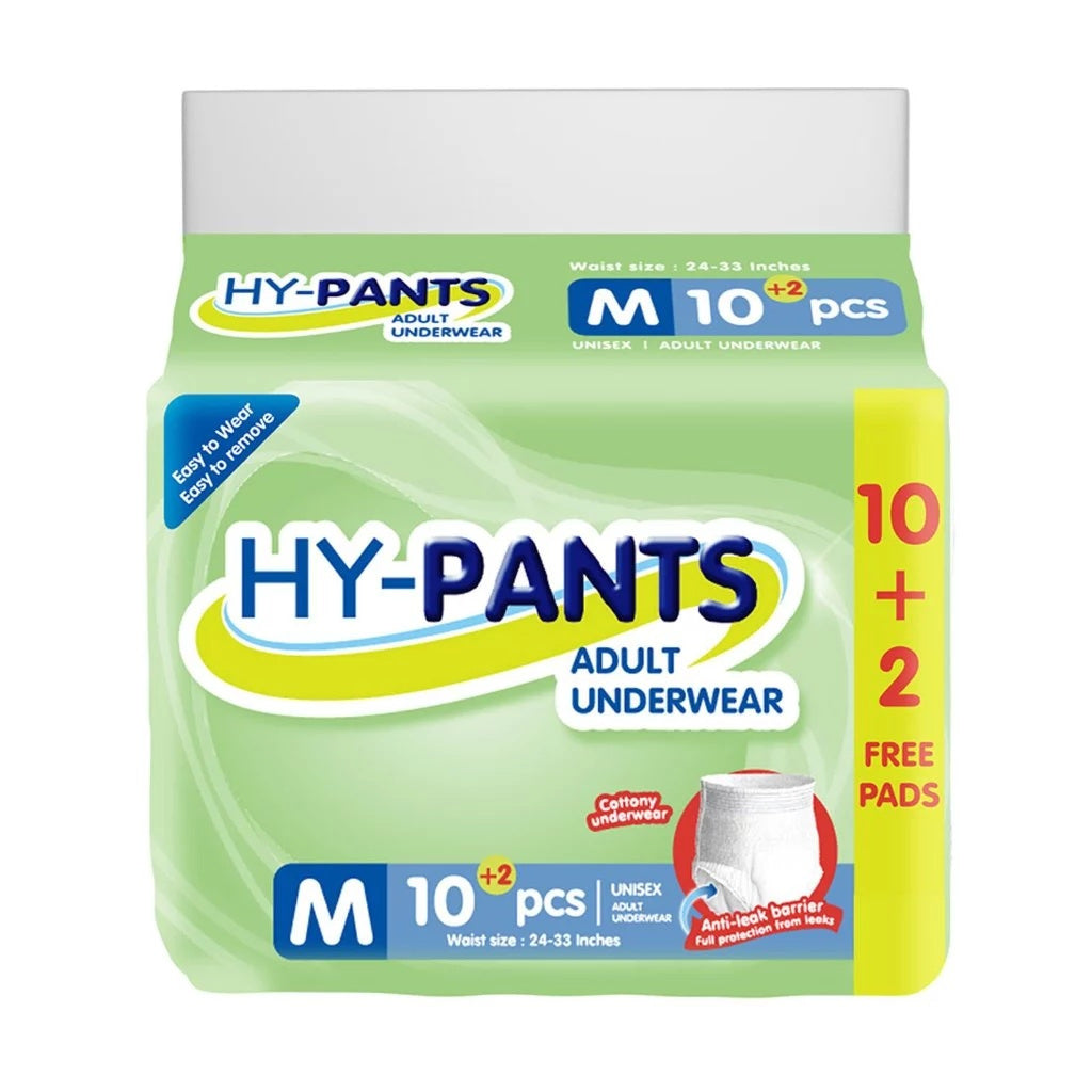 Hy-Pants Adult Underwear Medium 10s