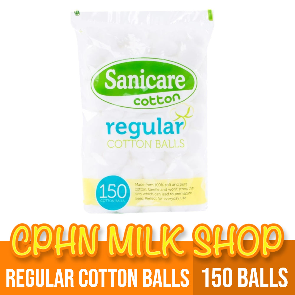 Sanicare Regular Cotton Balls 150 Balls