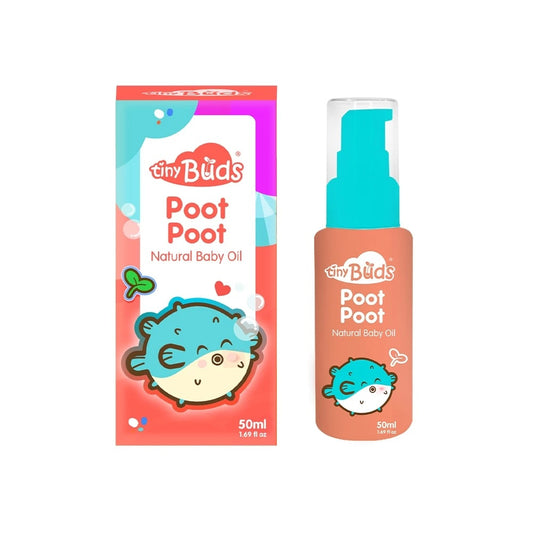 Tiny Buds Poot Natural Baby Oil (Formerly Calm Tummies Oil) 50ml