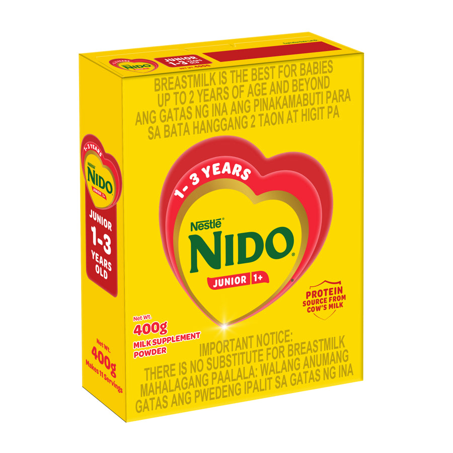 NIDO Junior 2.4kg | 2kg | 1.6kg | 1.2kg | 750g | 400g for 1-3 Years Old (Variation)