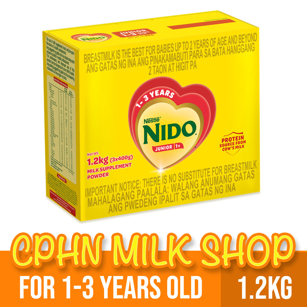 NIDO Junior 1.2kg for 1-3 Years Old Milk Supplement