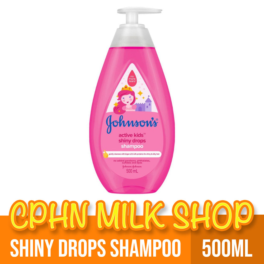 Johnson's Active Kids Shiny Drops Shampoo 500ml