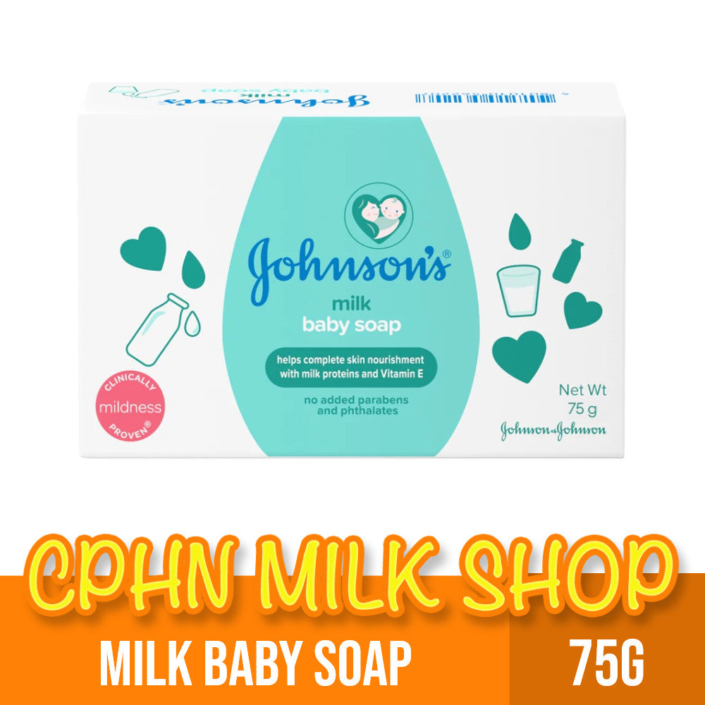 Johnson's Baby Milk Soap 75g