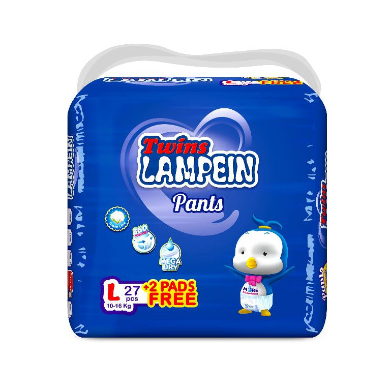 Twins Lampein Pants Baby Diapers Large 27