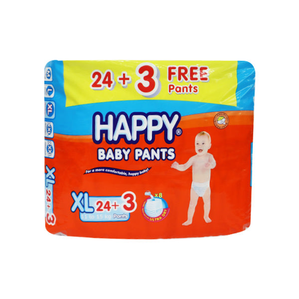 Happy Pants Baby Diaper Medium | Large | XL | XXL | XXXL 24