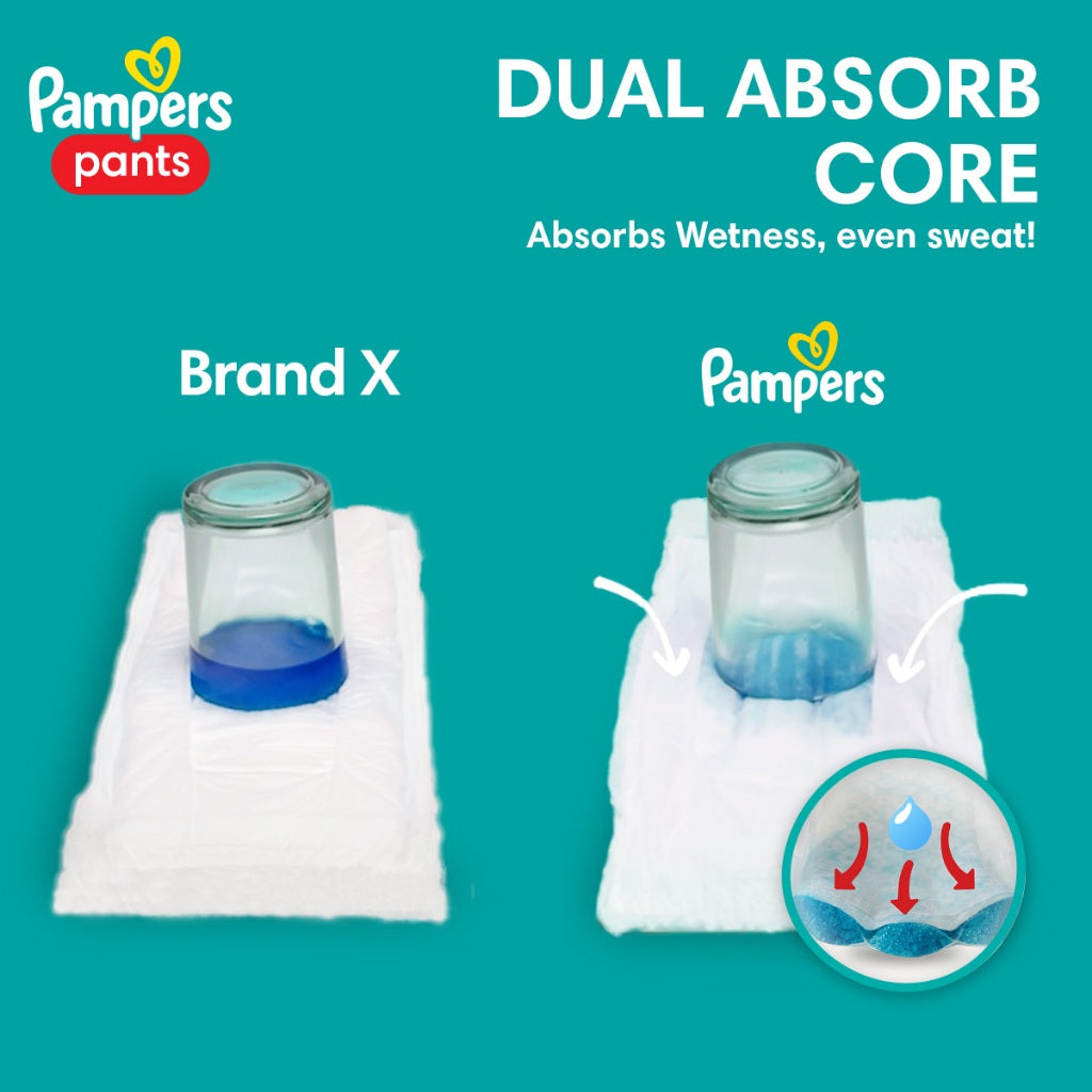 Pampers Baby Dry Pants Diapers with Rash Shield XL 12