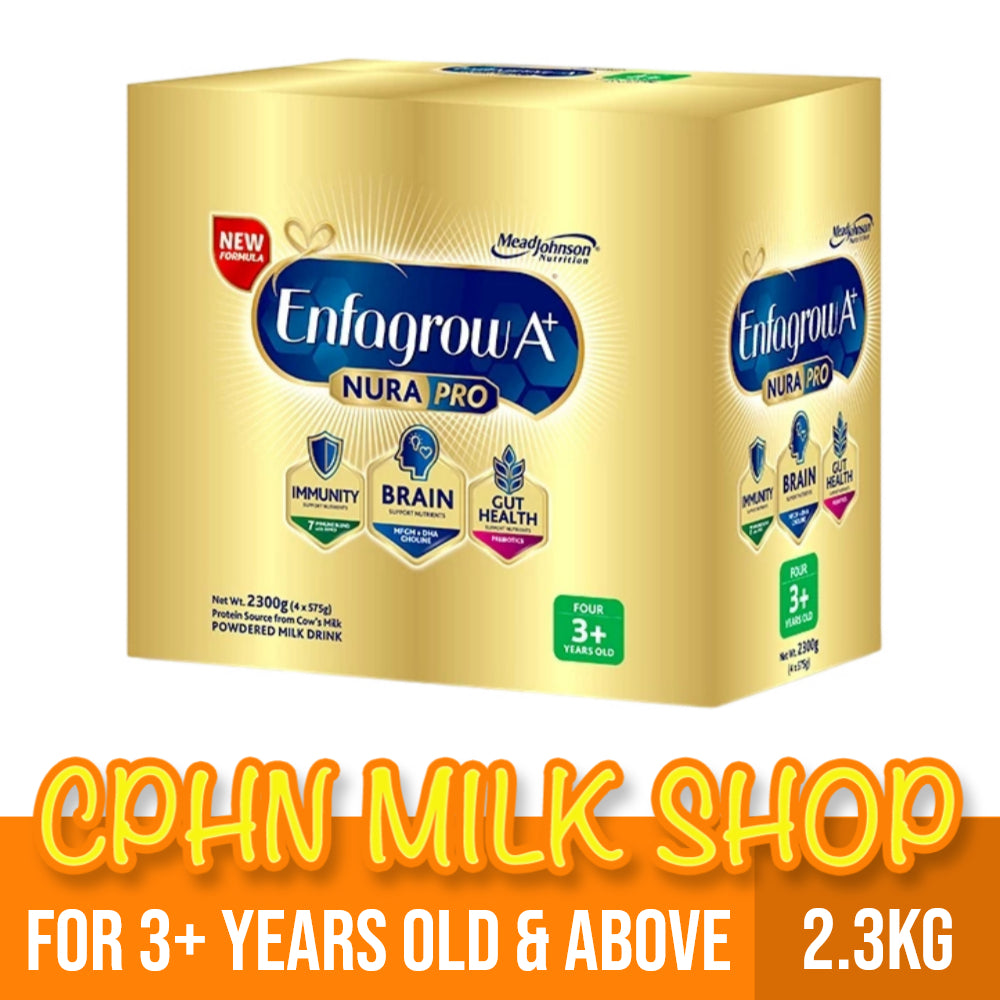 Enfagrow A+ Four Nurapro 2.3kg Powdered Milk Drink for Kids Above 3 Years Old