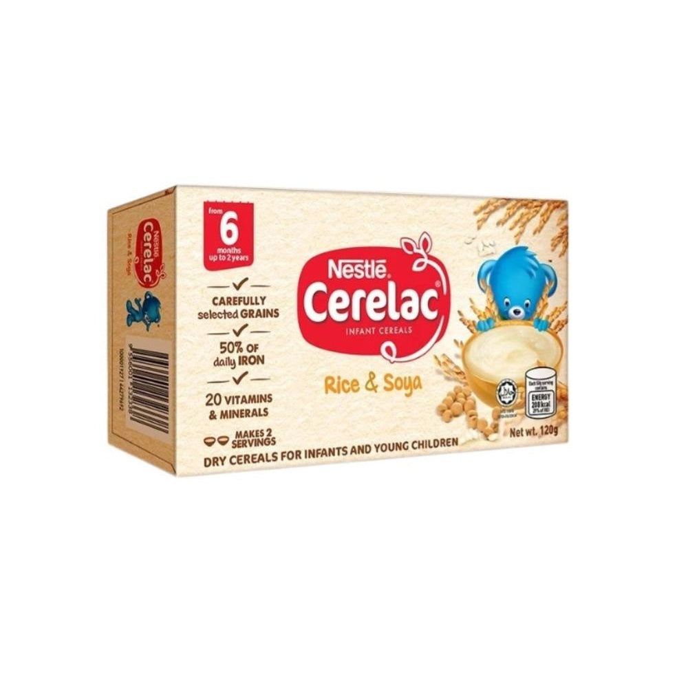 CERELAC Rice & Soya 120g - Infant Cereal
