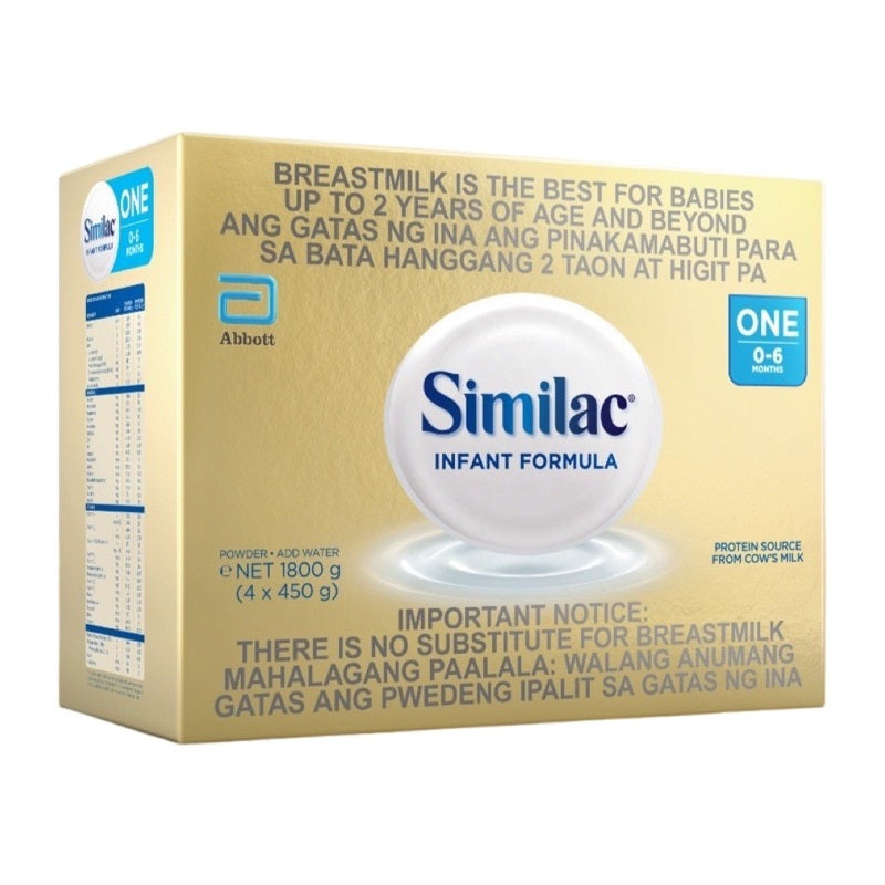 Similac 1.8kg for 0-6 Months Old Infant Formula