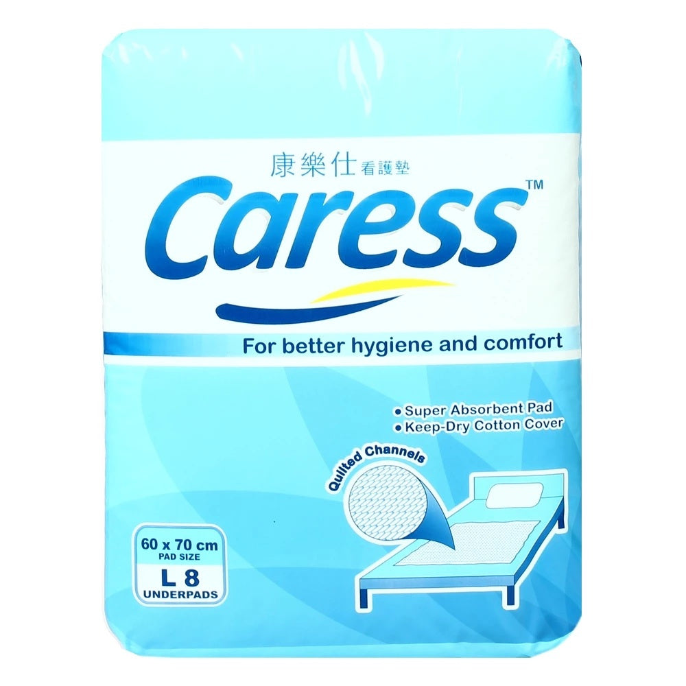 Caress Underpads Large 8 - Underpads