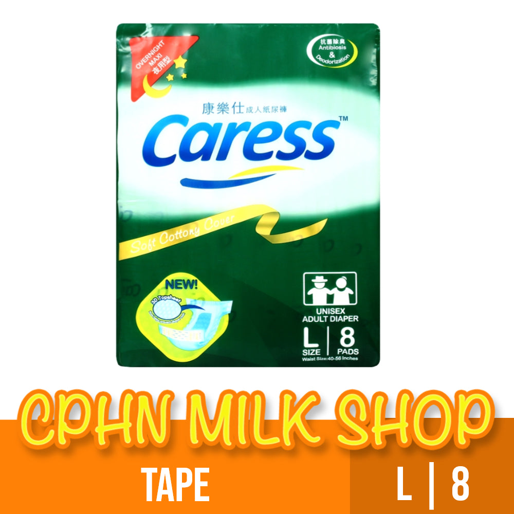 Caress Maxi Overnight Adult Diaper Large 8s