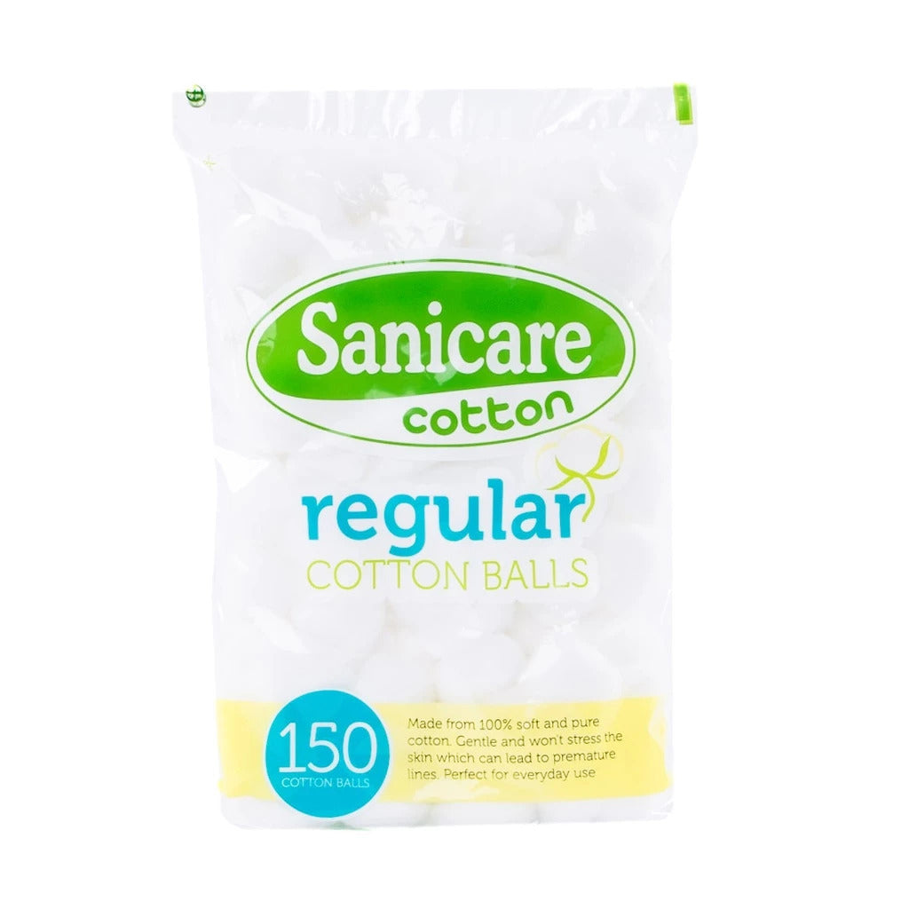 Sanicare Regular Cotton Balls 150 Balls