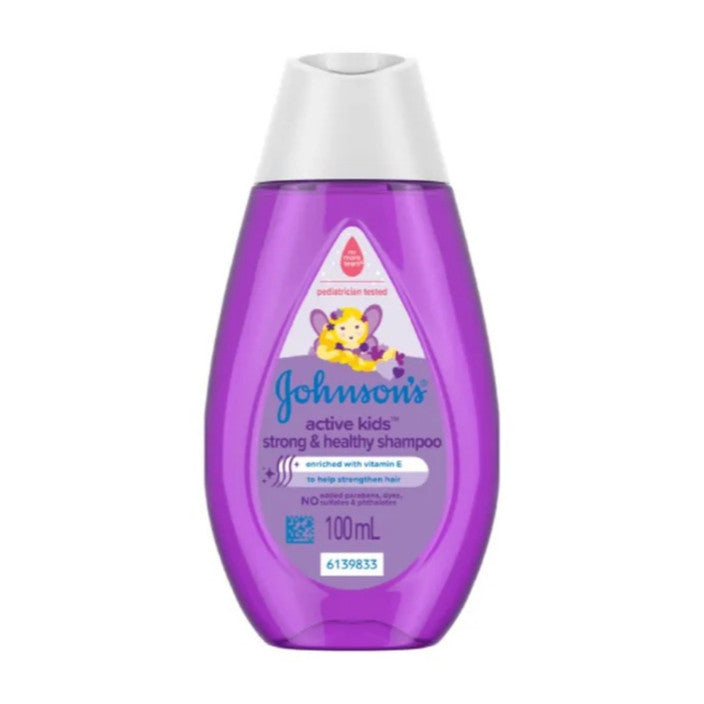 Johnson's Active Kids Strong & Healthy Shampoo 100ml