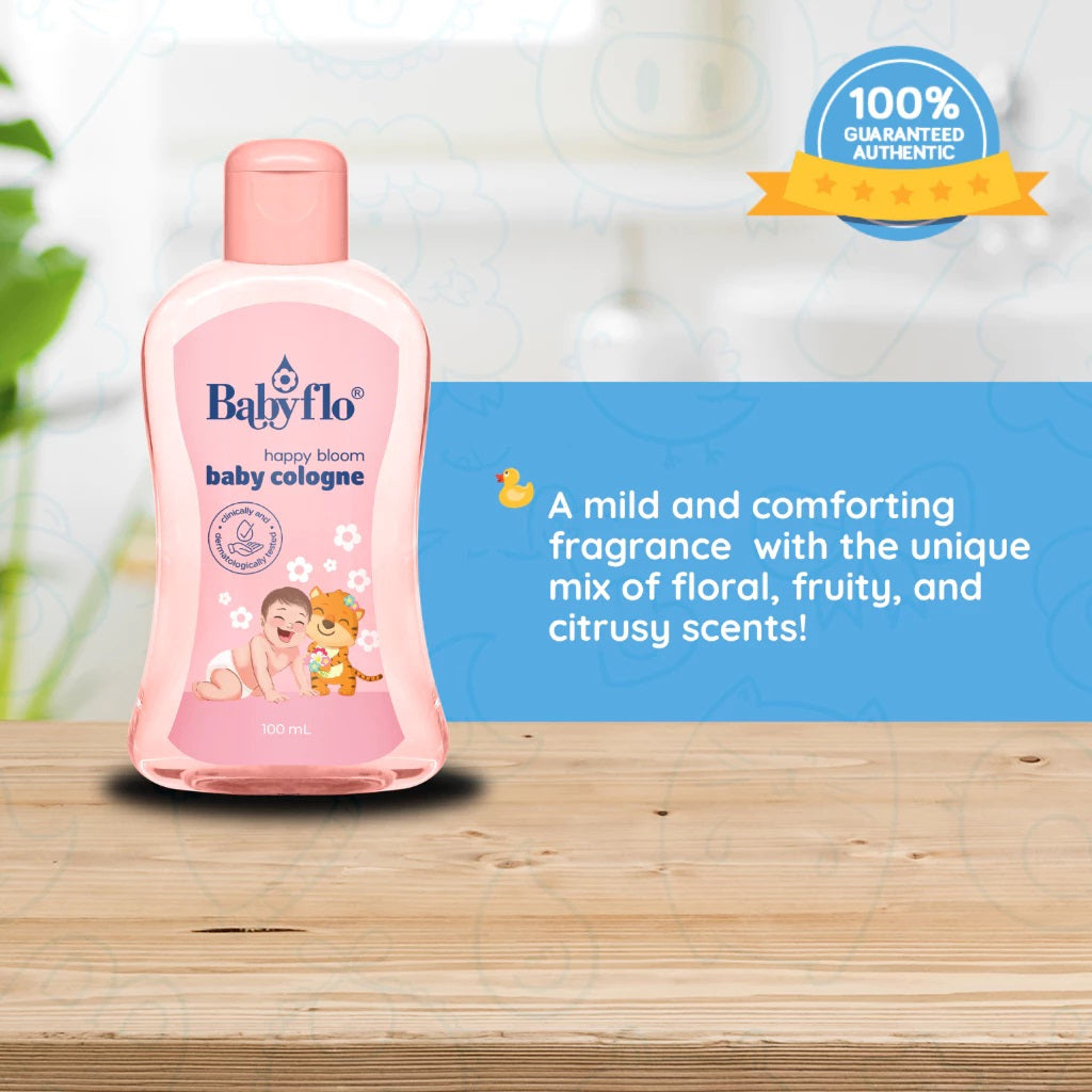 Babyflo Baby Cologne Happy Bloom 100mL