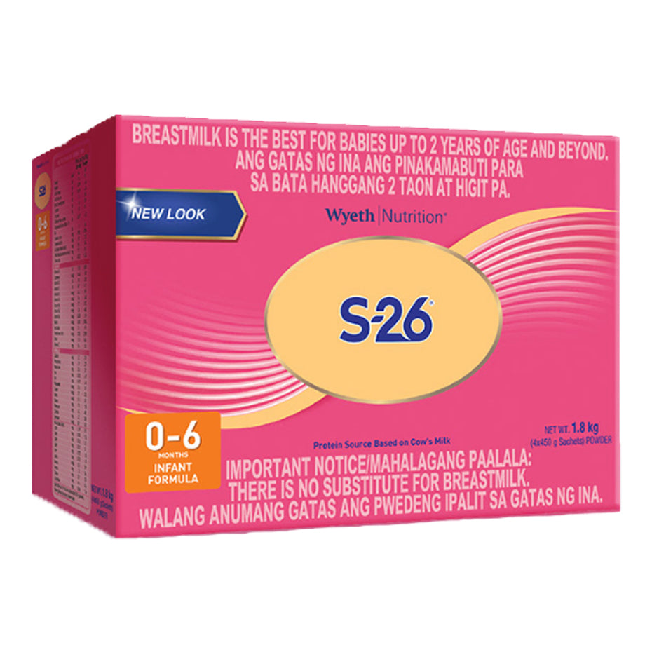 S-26® ONE 1.8kg for 0-6 Months Old Infant Formula