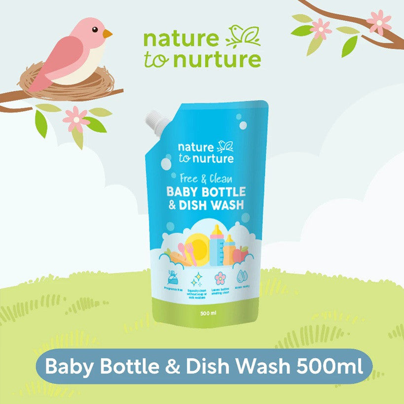 Nature to Nurture Baby Bottle and Dish Wash 500ml