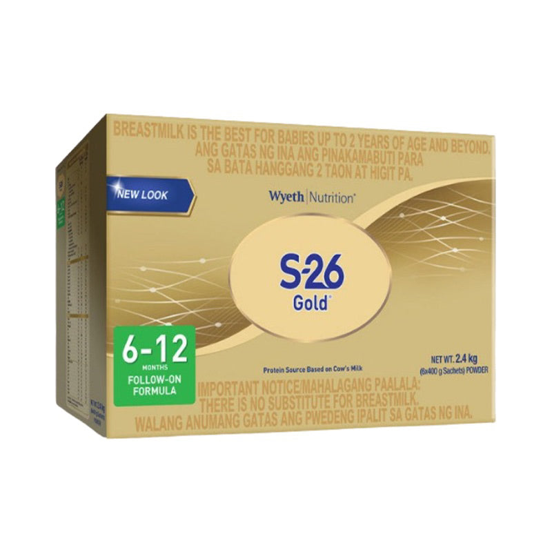 S-26 GOLD TWO 2.4kg | 1.8kg | 400g for 6-12 Months Old (Variation)