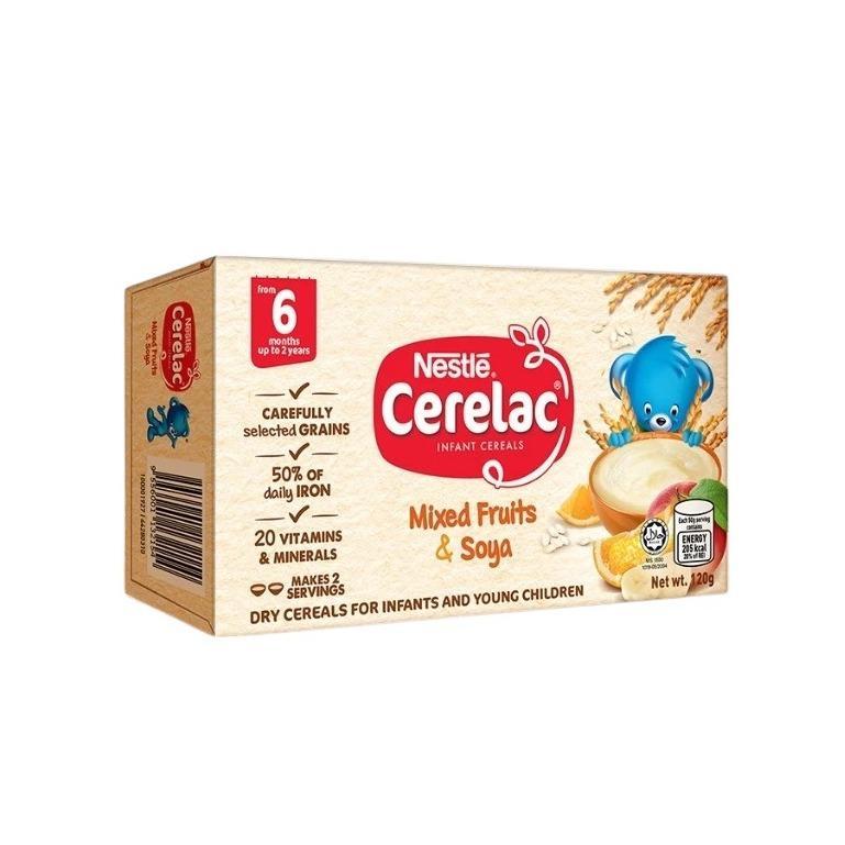 CERELAC Mixed Fruits & Soya 120g