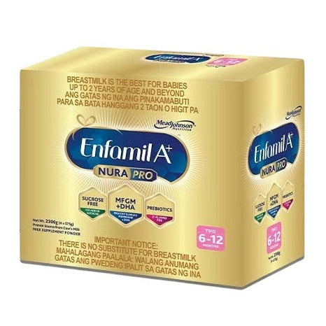Enfamil A+ Two NuraPro 2.3kg for 6-12 Months Old Infant Formula