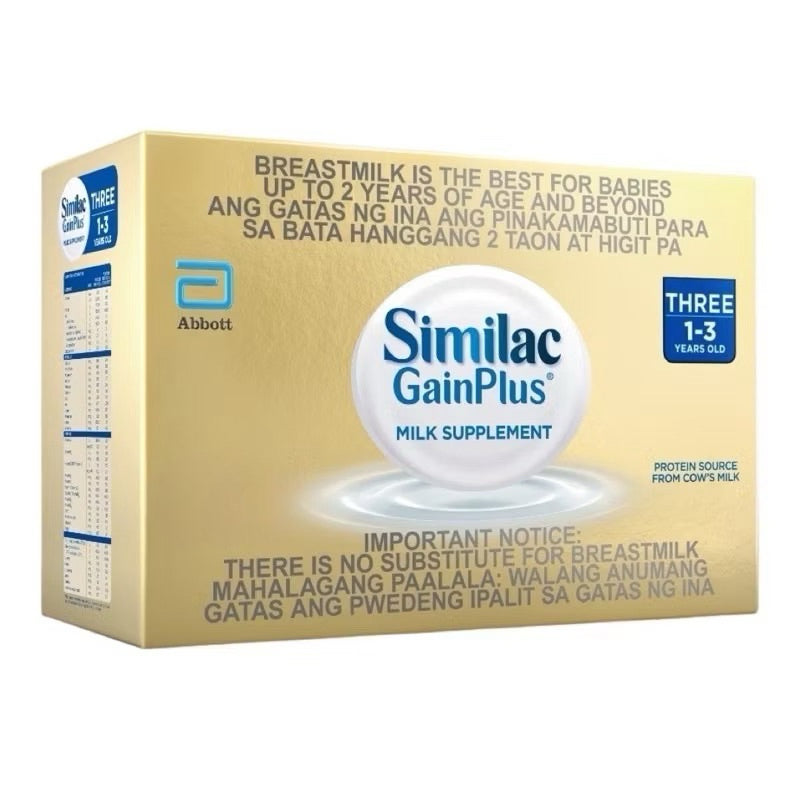 Similac GainPlus 2.4kg for 1-3 Years Old Milk Supplement