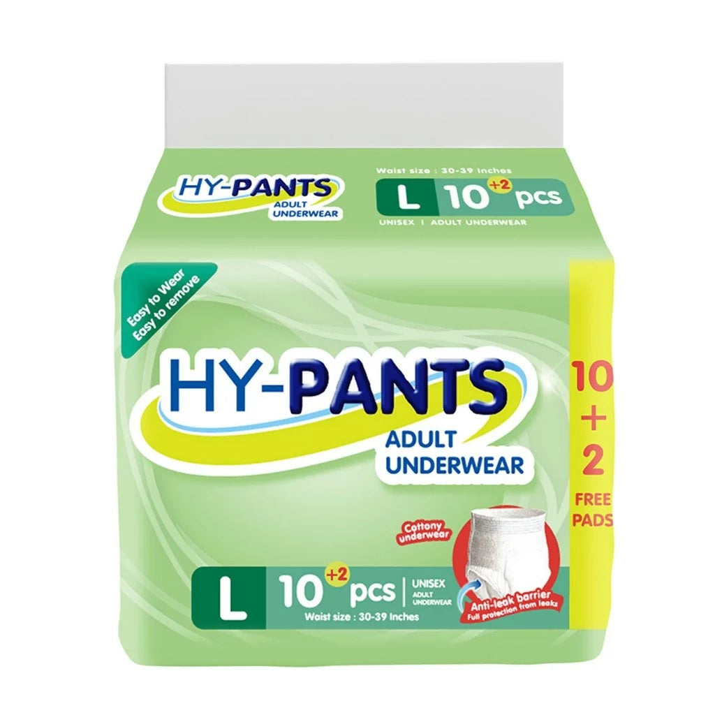Hy-Pants Adult Underwear Large 10s