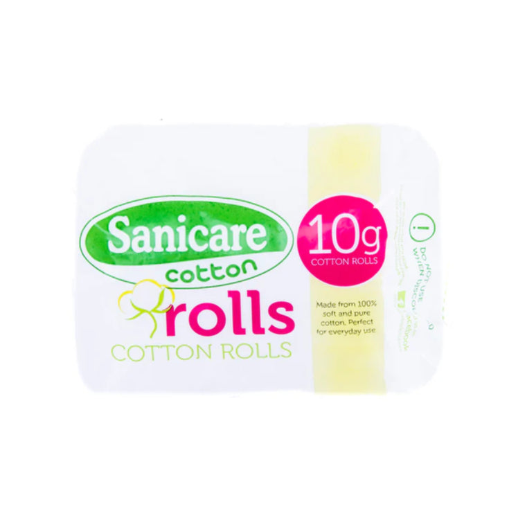 Sanicare Cotton Rolls 10g