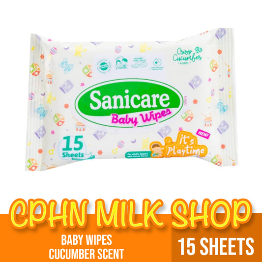 Sanicare Baby Wipes It's Playtime 15 Sheets