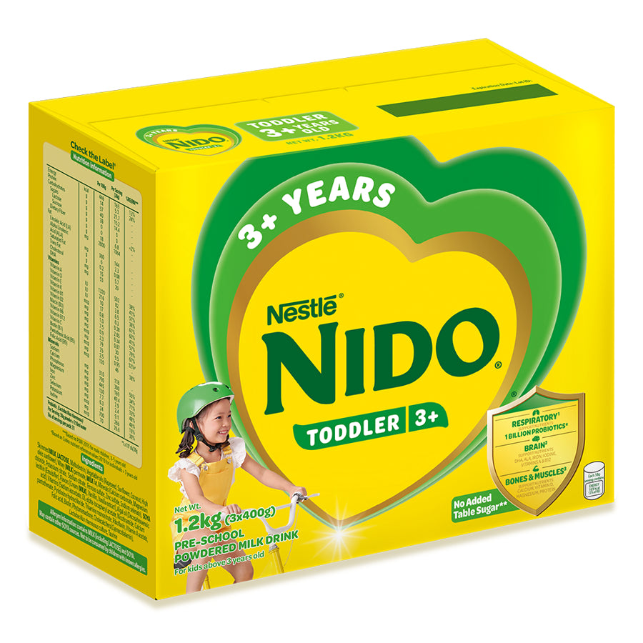 NIDO 3+ 1.2kg For Pre-Schoolers Above 3 Years Old Powdered Milk Drink
