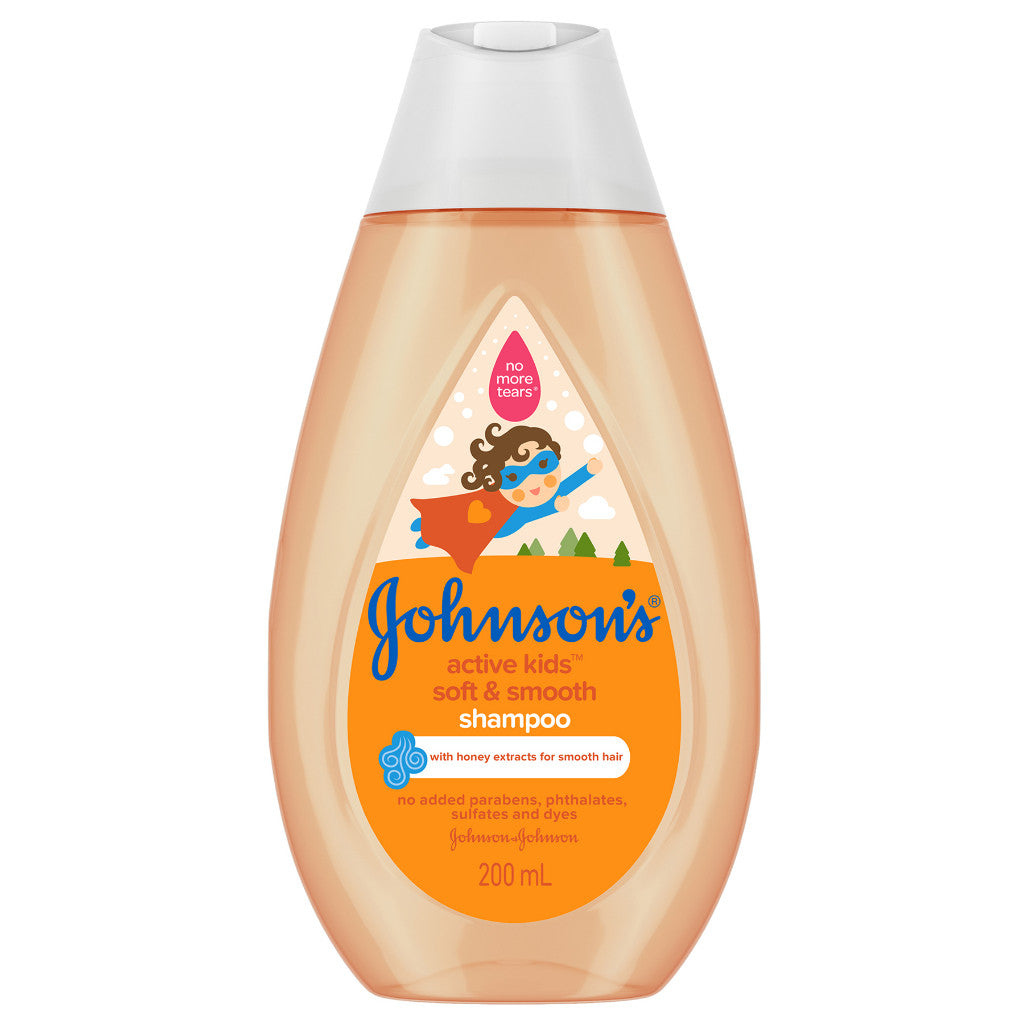 Johnson's Active Kids Soft & Smooth Shampoo 200ml