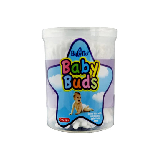 Babyflo Baby Buds White Can 300 Tips