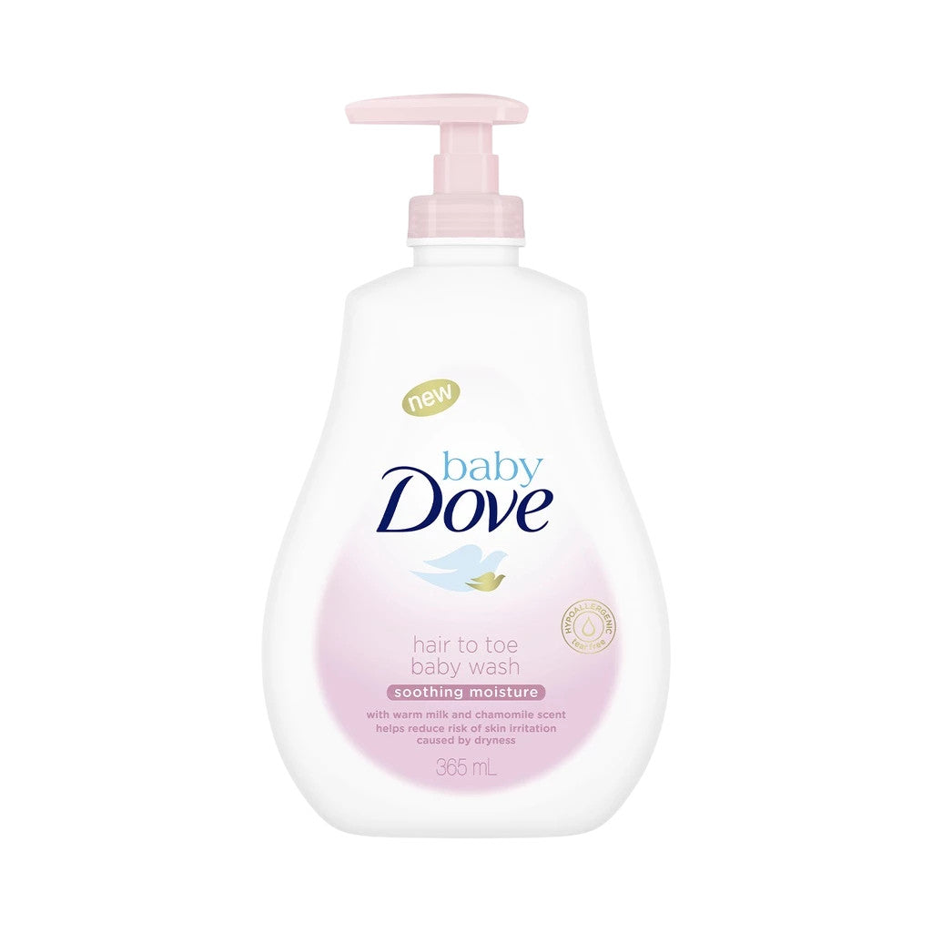Baby Dove Hair to Toe Baby Wash Soothing Moisture 365mL