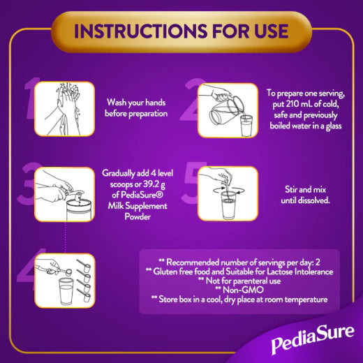 Pediasure Vanilla 2.8kg for 1-3 Years Old Milk Supplement